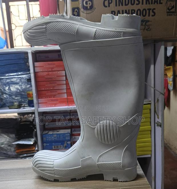 White Cp Industrial Gumboots