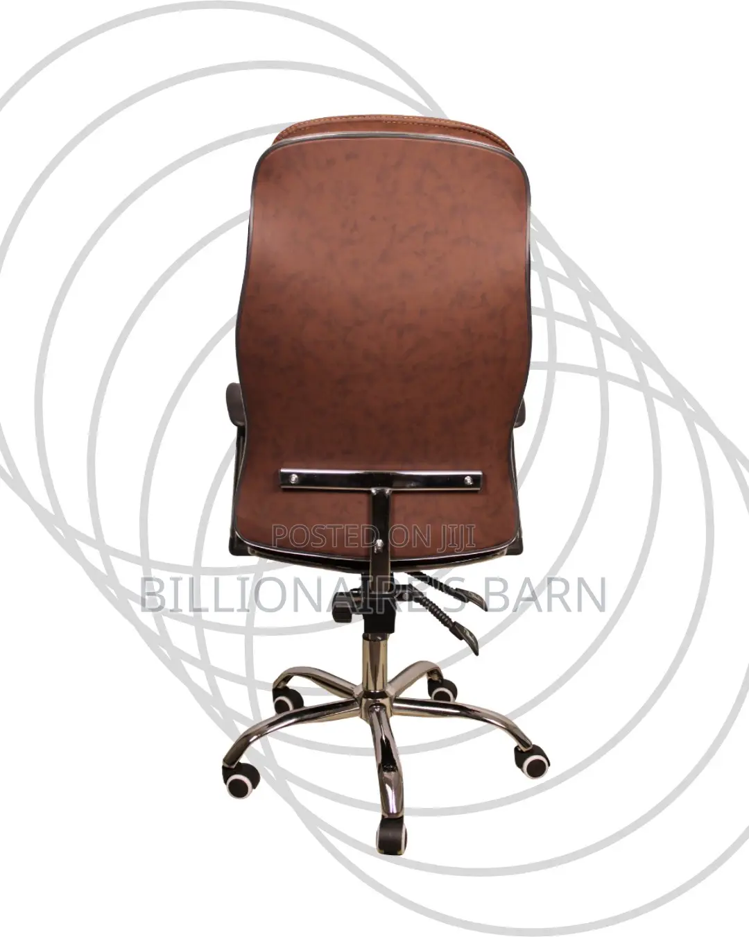 Pro-Grade Ergonomic Executive Leather Chair | Swivel Base