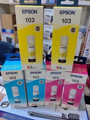 Ink Cart Epson 103 Color Yellow Cyan Magenta