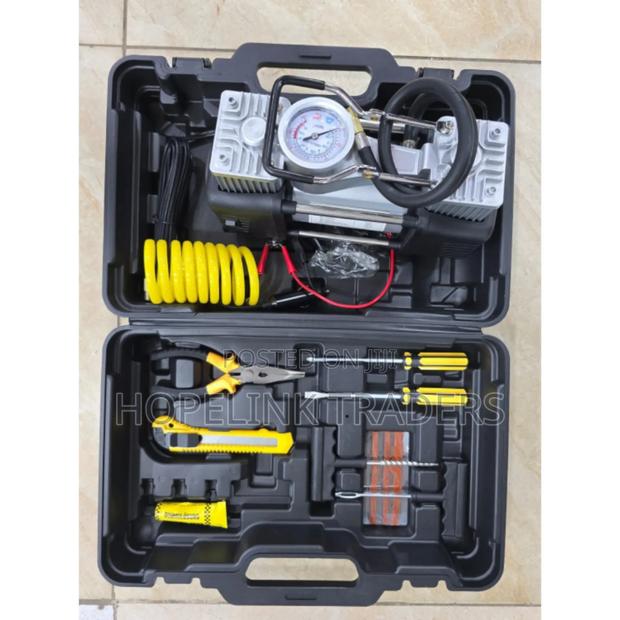 Double Cylinder Car Tire Compressor/Inflator