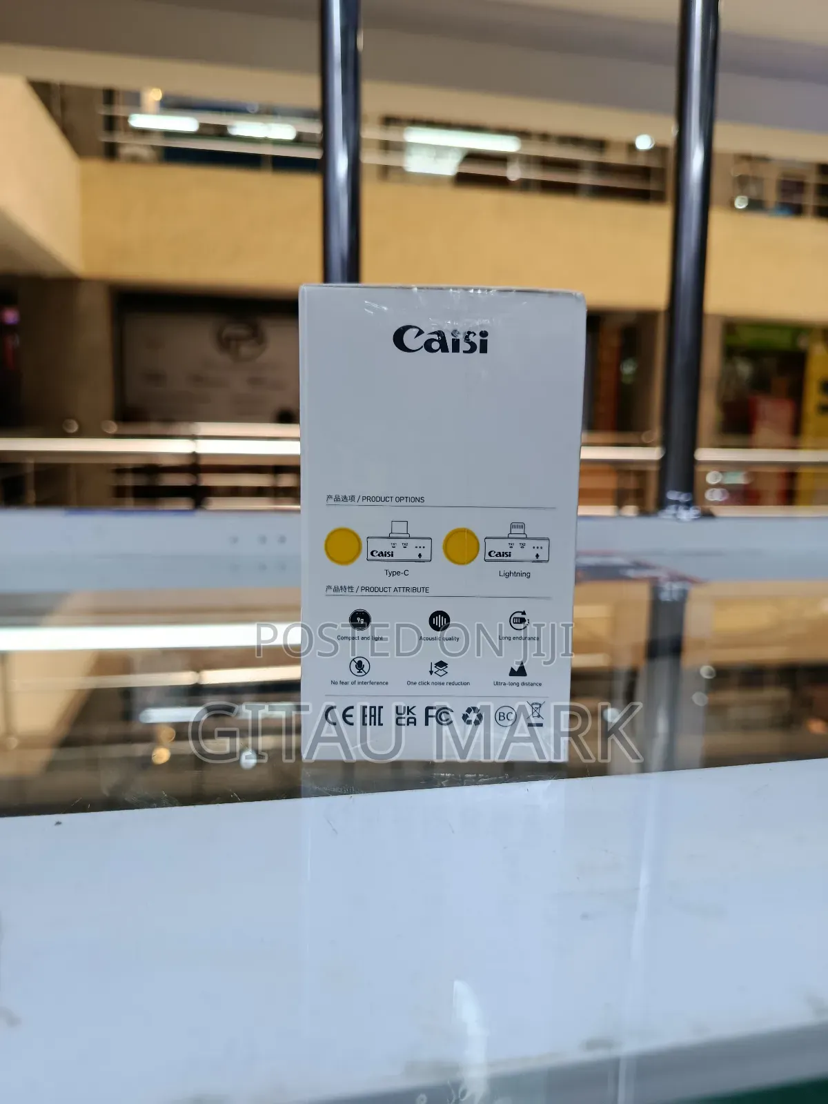 Caisi Mic One Wireless Microphone Type C + iPhone(Lightning)