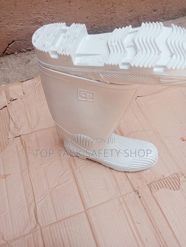 White Industrial Gumboots