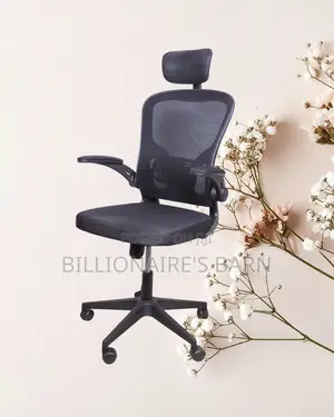 Grey Ergonomic Office Chair (Space-Saving) — Only a Few Left
