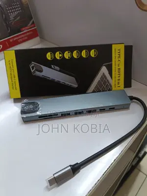 8-in-1 Usb Type-C to Hdmi Multiport Adapter Hub