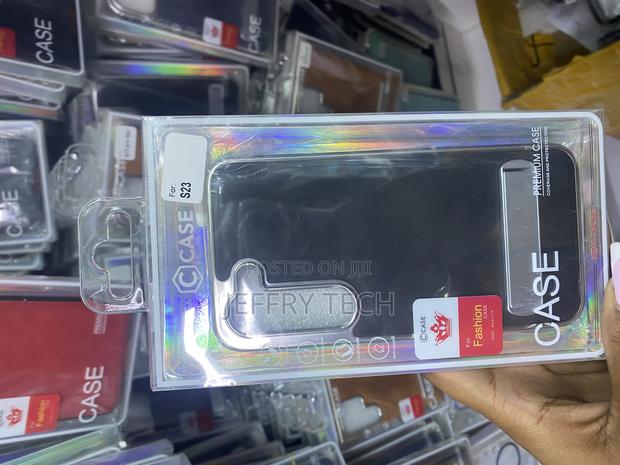 Mwqert Samsung Galaxy S23 Pu Leather Invisible Stand Magnetic Case - main view