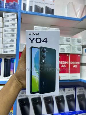 New Vivo Y04 64 GB Black - main view