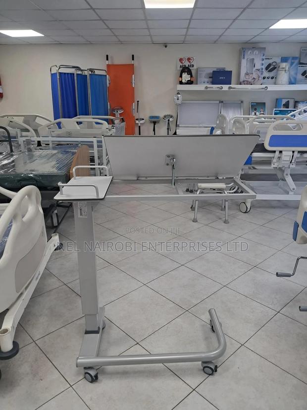 Angle Adjustable Compact Overbed Table - thumbnail 2