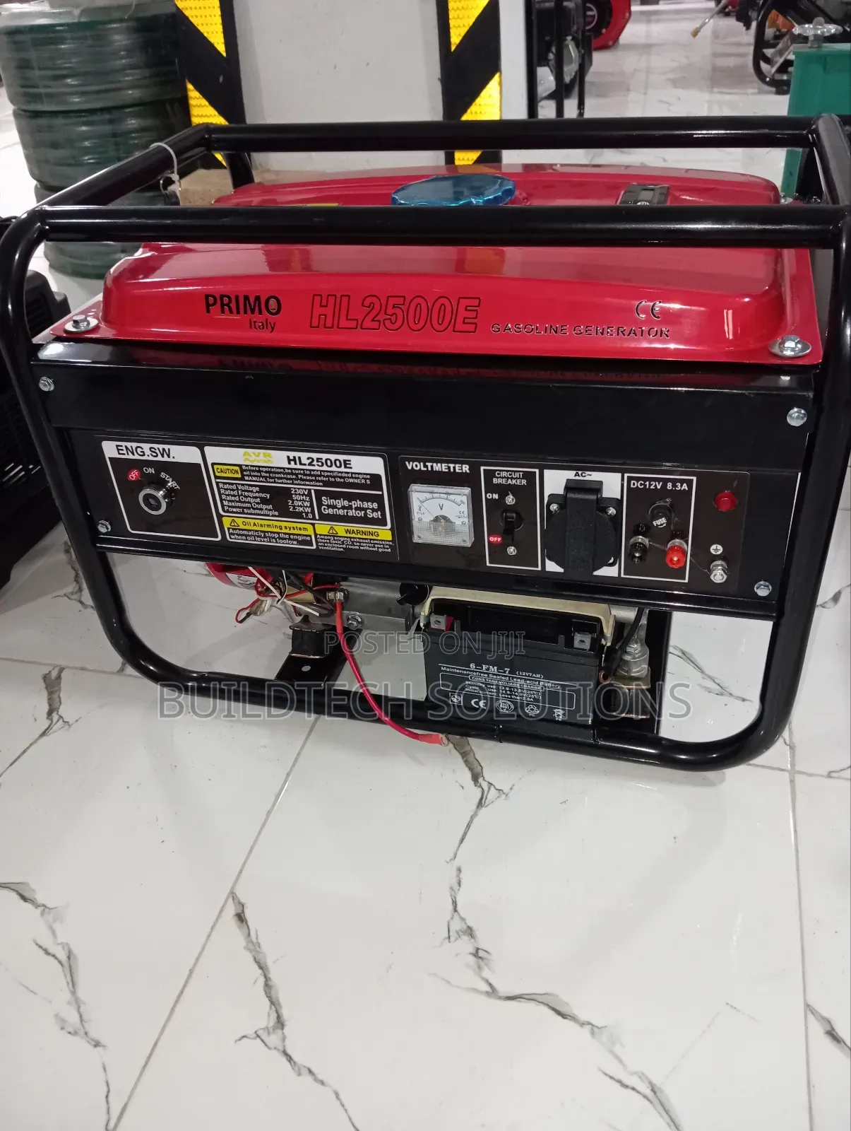 7.0 Hp Generator Model Hl 2500e