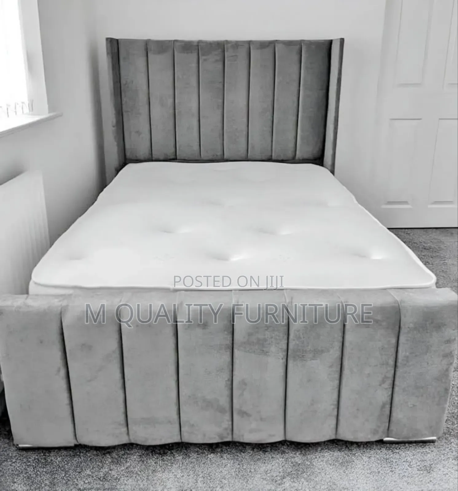 Queen Sized Gray Beds