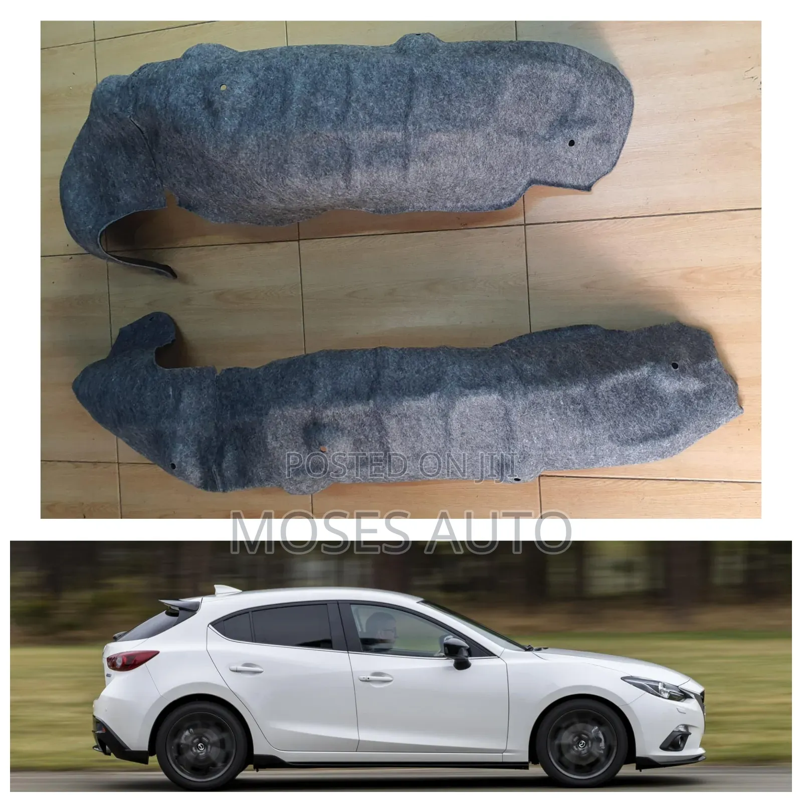 Mazda Axela 2014-2018 Rear Stone Guard