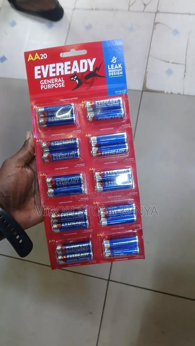 Everready Batteries Aa