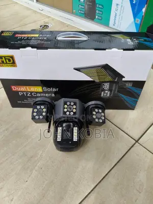 Dual Lens Solar PTZ Camera