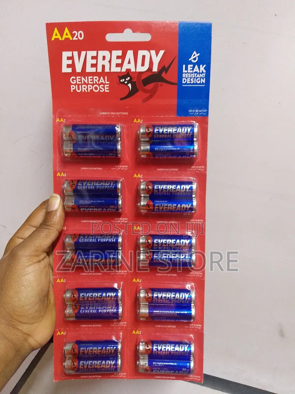 Eveready Aa Disposable Battery