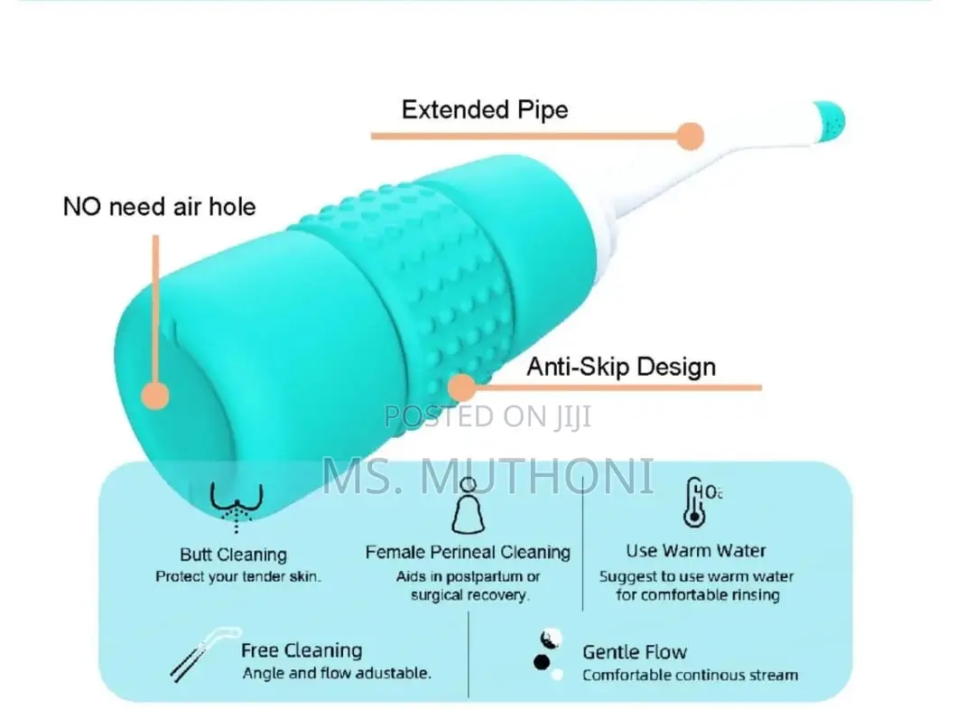 Portable Bidet With Antislip Handle