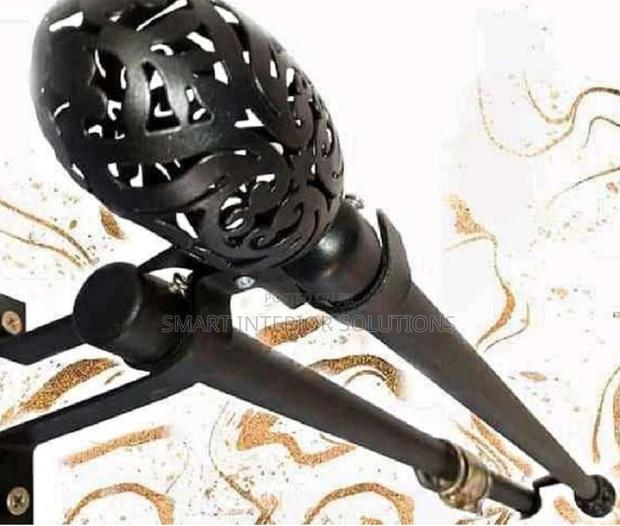 Interior Jua Kali Curtain Rod