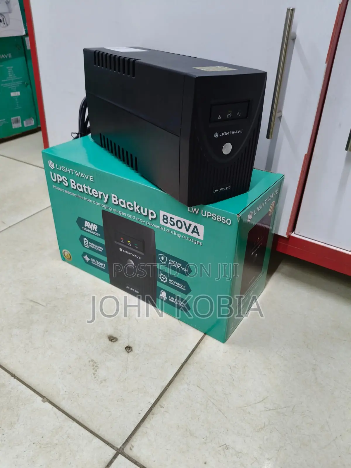 Lightwave Ups Battery Backup 850va (Model: Lw Ups850)