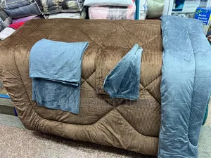 Juangle Green and Brown Velvet Duvet Sets