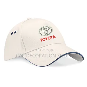 White Toyota Baseball Outdoor Cap