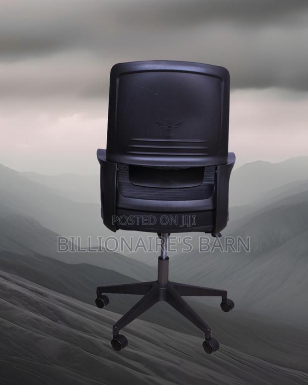 Black Ergonomic Mesh Office Chair (Adjustable) — Price Drop Today - thumbnail 2