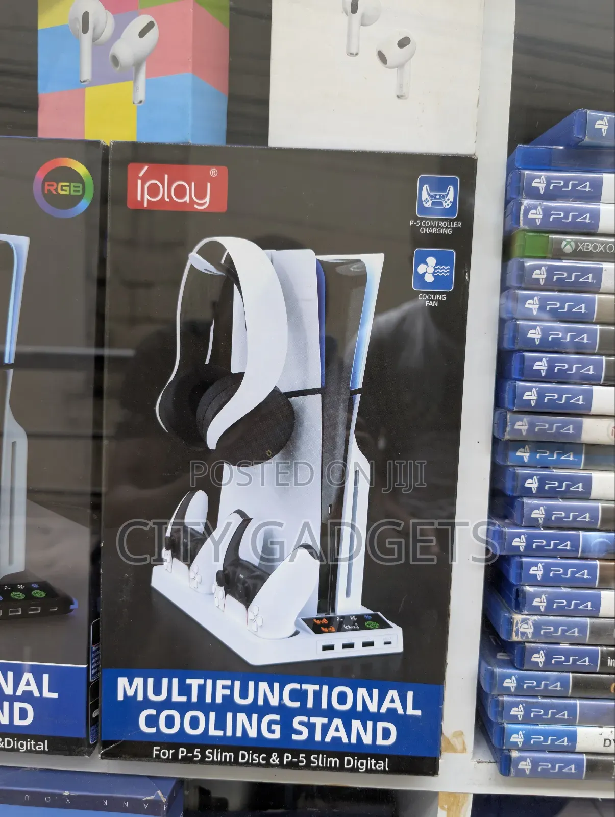 Ps5 Slim Multifunction Cooling Stand