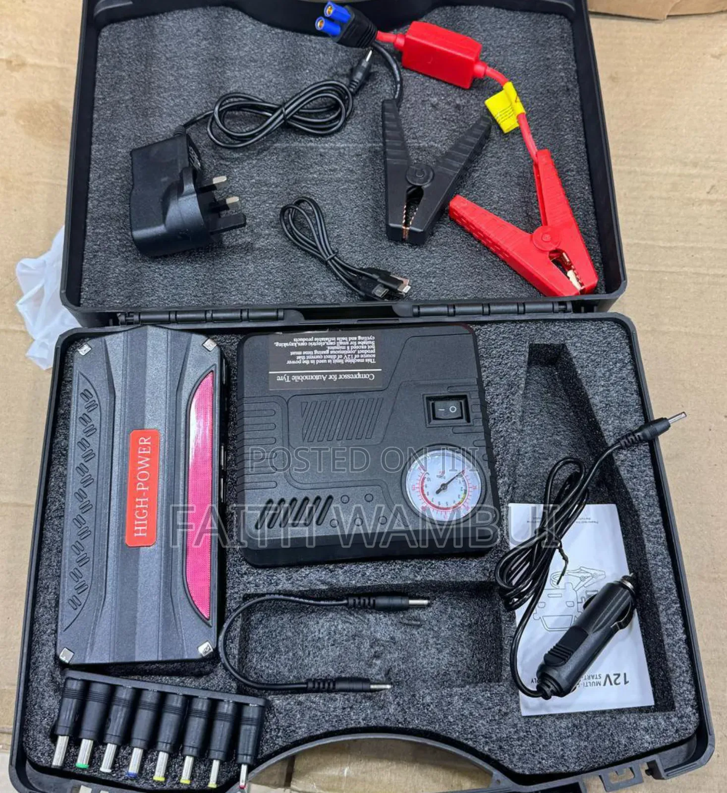 Quality High Power Jump Starter Kit Machine/Jump Starter Machine