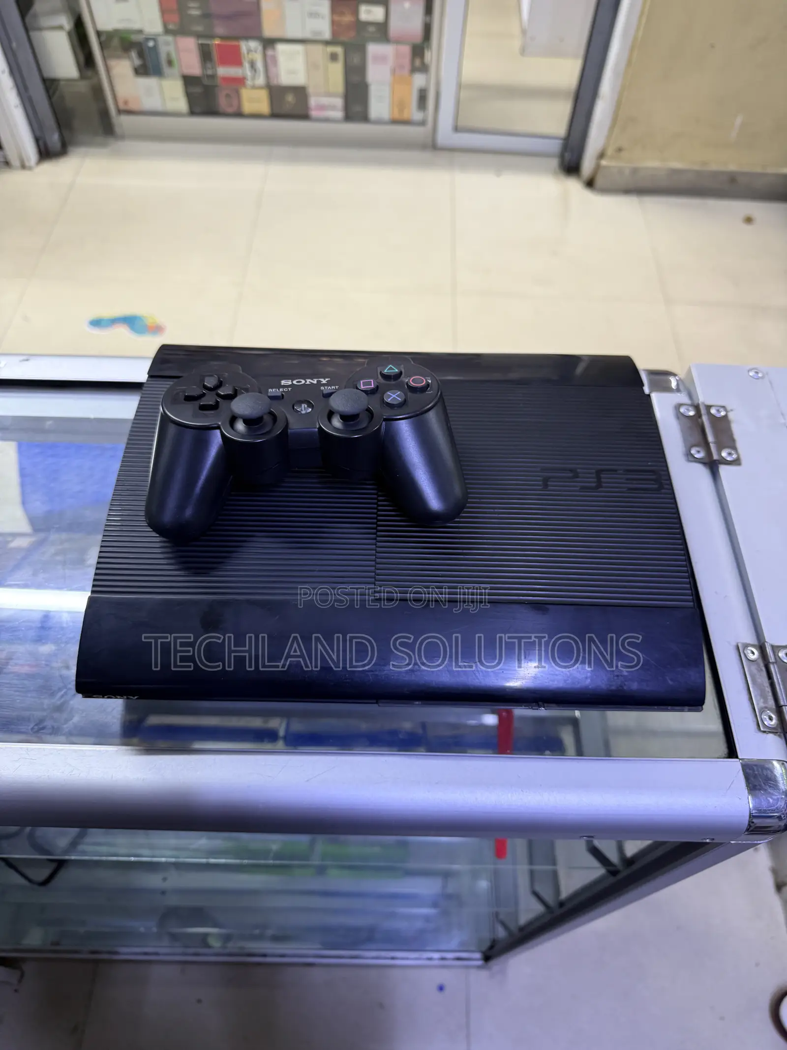 Second Hand Sony Playstation Superslim With 10 Games