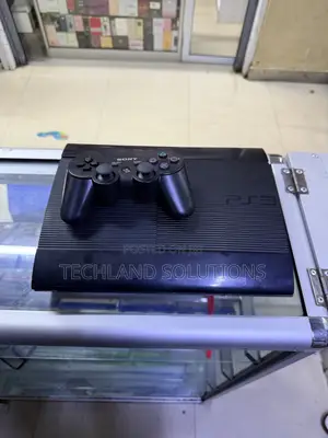 Second Hand Sony Playstation Superslim With 10 Games