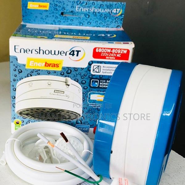 Energy-Saving, Enerbras Shower Head for Normal,Salty and Hard Water