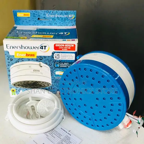 High Quality Enershower 4t Shower Head, Normalwater, Salty ,Saltwater