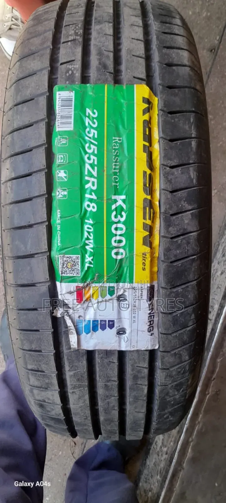 225 55r19 Kapsen