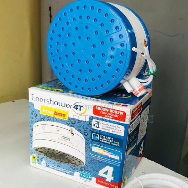 4 Temperature Instant Hot Shower Heater for Normal, Salty and Borehole