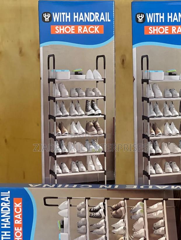Portable Executive Shoe Organizer – 8 Tiers of Versatile Storage
