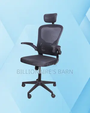 Grey Ergonomic Office Chair | Ergonomic Nylon Castors