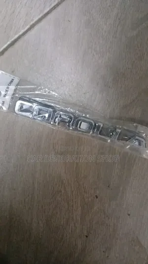 Corolla Chrome 3d Letter Badge