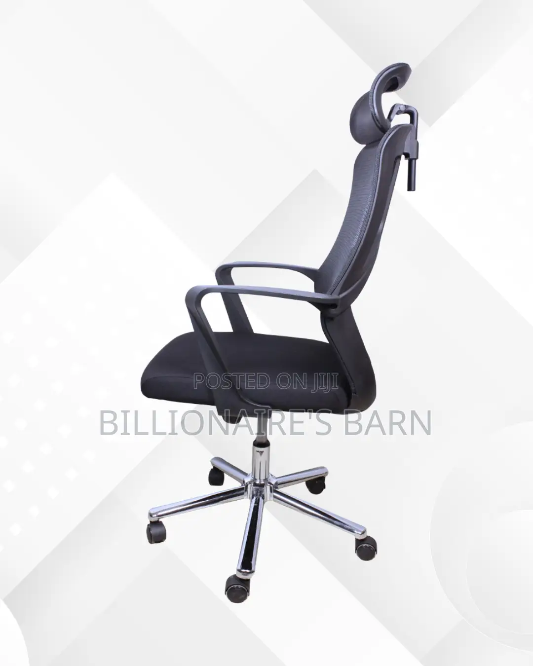 Breathable High Back Mesh Office Chair — Boosts Posture Focus