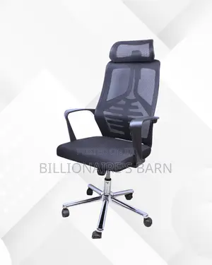 Breathable High Back Mesh Office Chair — Boosts Posture Focus