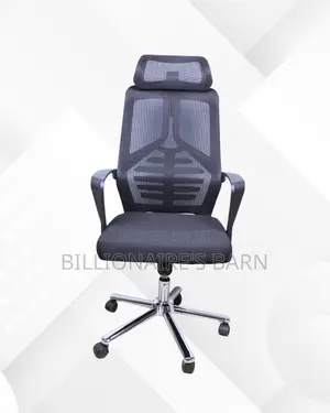 Breathable High Back Mesh Office Chair — Boosts Posture Focus
