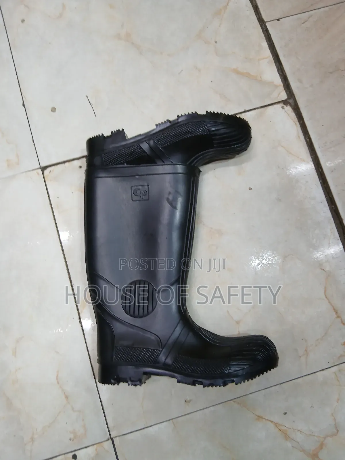 High Standard Black Safety Gumboots for Safety Boots