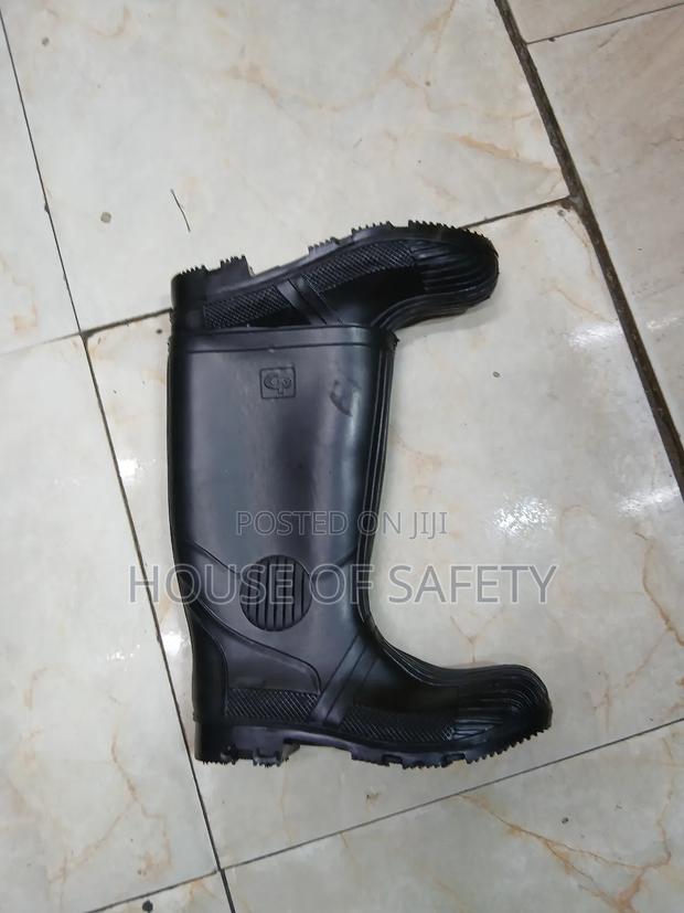 High Standard Black Safety Gumboots for Safety Boots