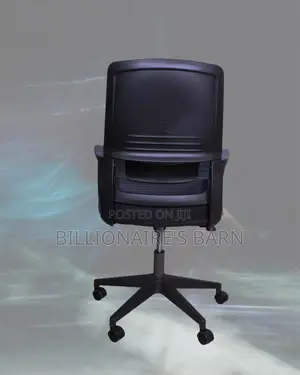 Black Ergonomic Mesh Office Chair | High-Back Mesh Backrest