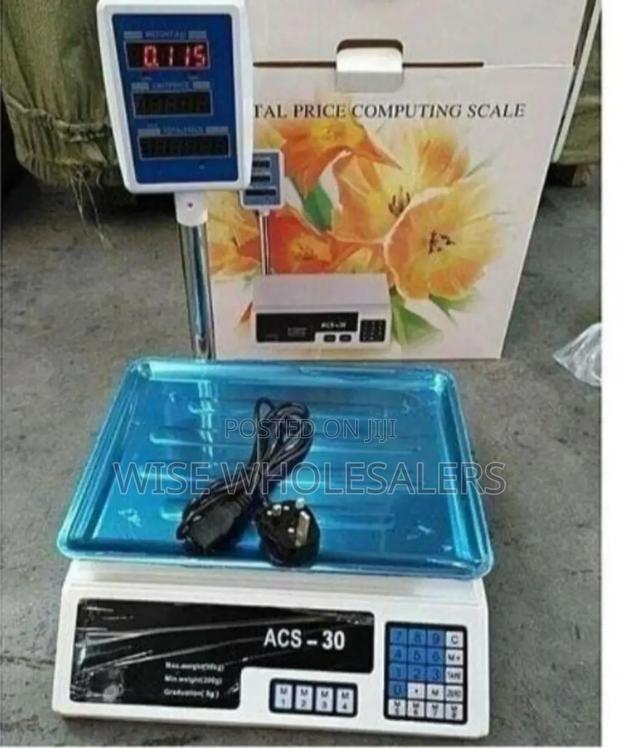 Digital Heavy Duty Computing Scale With Arm