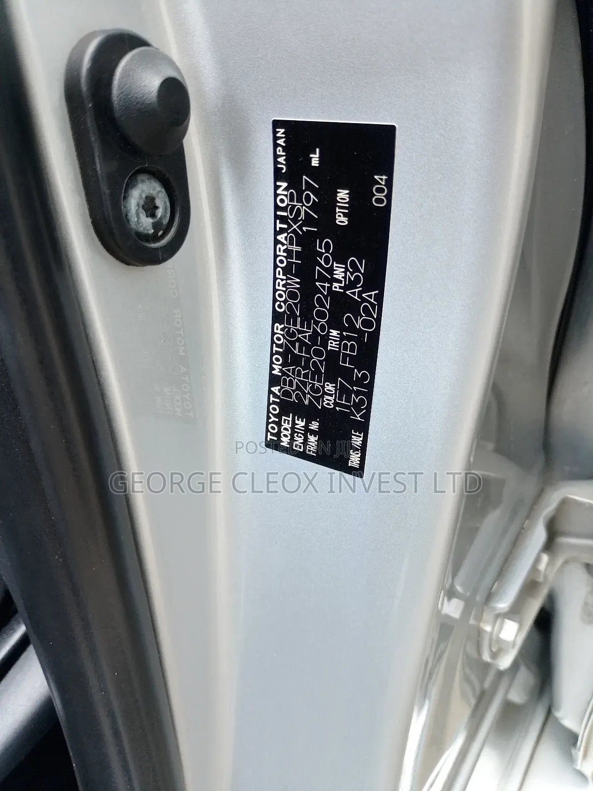 Toyota Wish 2017 Silver
