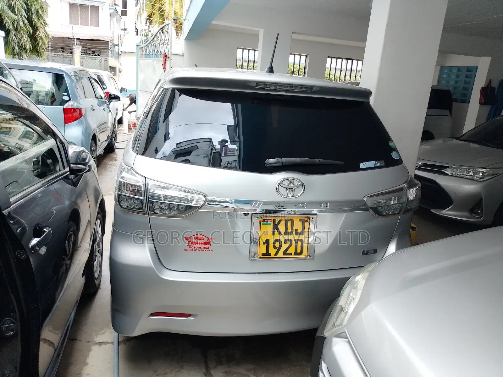 Toyota Wish 2017 Silver