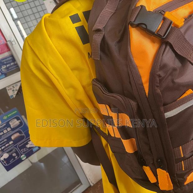 Ingco Tool Backpack Tools Storage Tool Bag Bagpack Rigid Frame Pockets - thumbnail 6