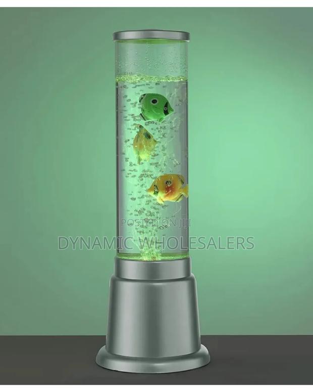 Led Water Bubble Aquarium Column Fish Tank - main view