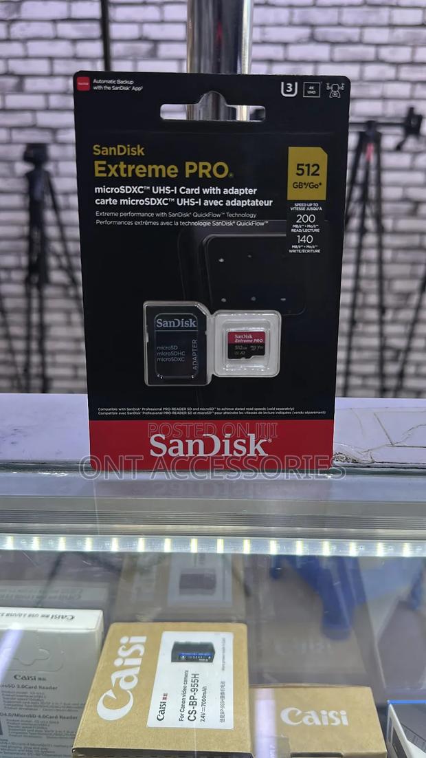 Extreme Pro Micro Sd 512 Gb +Adapter - main view