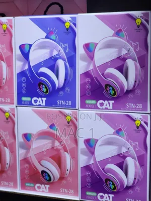 Kids Headphones Cat Ear Very Beautiful and Quality
