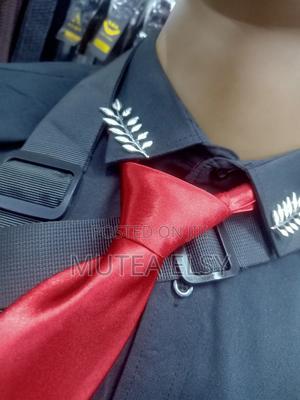 Gold Silver Leaf Collar Pins - thumbnail 2