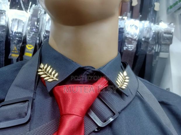 Gold Silver Leaf Collar Pins - thumbnail 3