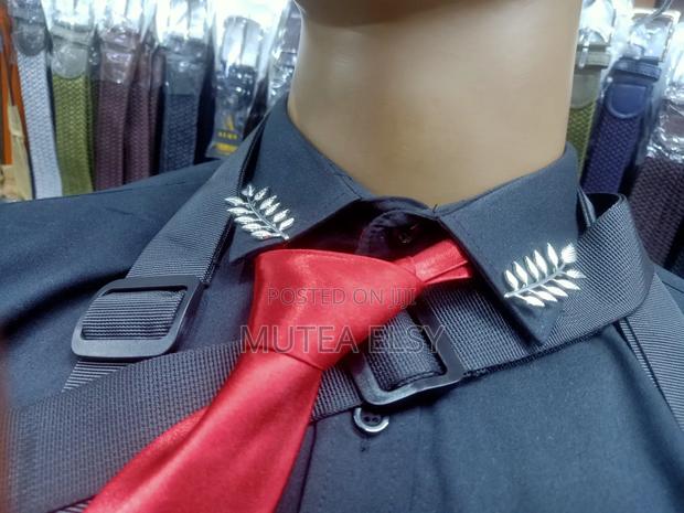 Gold Silver Leaf Collar Pins - thumbnail 5